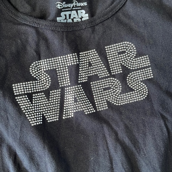 EUC Disney Parks Star Wars Black/Silver Dress Size S - Picture 3 of 4